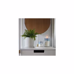 Woodwick Large Hourglass Trilogy Scented Candle, Calming Retreat with Crackling Wick, Burn Time: Up to 130 Hours Glass