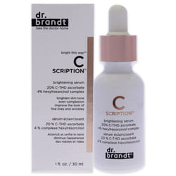 Dr. Brandt C Scription Brightening Serum for Unisex 1 oz Serum