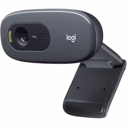 Logitech C270 HD Webcam, HD 720p/30fps, Widescreen HD Video Calling