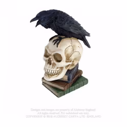 Ornament/Figurine - Gothic/Fantasy/Mystery/Pagan/ - POE'S RAVEN (Crow)