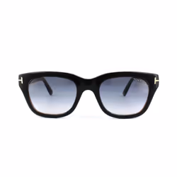 Tom Ford Sunglasses 0237 Snowdon 05B Black & Brown Smoke Grey Gradient