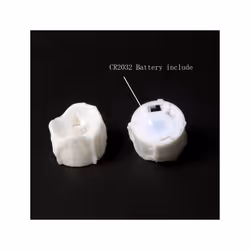12 PCS/Box  LED Candle Electronic Tea Wax Simulation Tears Electronic Candle Light Wedding Decoration Candle Light(Warm White)