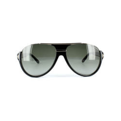Tom Ford Sunglasses 0334 Dimitry 01P Shiny Black Green Gradient