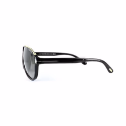 Tom Ford Sunglasses 0334 Dimitry 01P Shiny Black Green Gradient