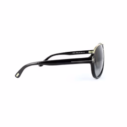 Tom Ford Sunglasses 0334 Dimitry 01P Shiny Black Green Gradient