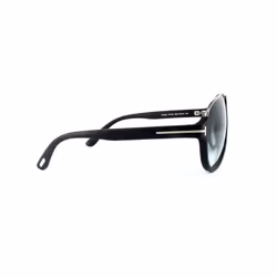 Tom Ford Sunglasses 0334 Dimitry 02W Matt Black Blue Grey Gradient