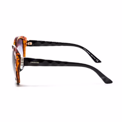 Gafas De Sol Cat Eye De Acetato Sk0058 Para Mujer - brown, TU