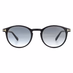Tom Ford Sunglasses Andrea FT0539 01B Black Grey Gradient