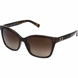 GUESS GF0300 Dark Havana/Gradient Brown Lens One Size