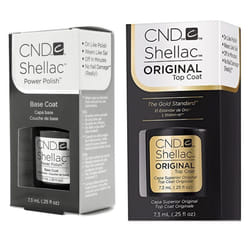CND Shellac Power Polish Gel UV Base & Top Coat 7.3ml