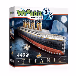 Wrebbit 3D W3D-1014, 440 pc(s), Ships, 14 yr(s)