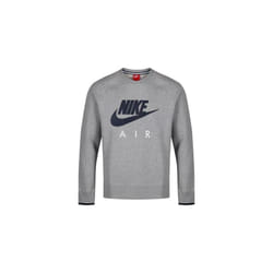 NIKE AIR AW77 CREWNECK SWEATSHIRT GREY FLEECE TOP - M