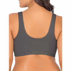 Fruit of the Loom Women's Front Close Builtup Sports Bra  Blushing Rose/Charcoal Heather 2-Pack  38
