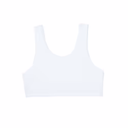 Fruit of the Loom girls Cotton Built-up Stretch Sports Bra White/White/White 38 US