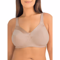 Fruit of the Loom Womens Seamed Soft cup Bra sand 38c