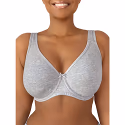 Fruit of the Loom Womens Plus-Size cotton Unlined Underwire Bra Heath
