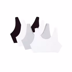 Fruit of the Loom Women's Built Up Tank Style Sports Bra Value Pack B
