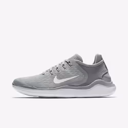 Nike Free RN 2018, Running, Female, Adult, Grey, Monochromatic, Lace-up closure