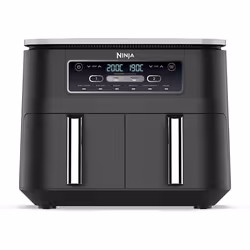 Ninja Foodi Air Fryer [AF300UK], Dual Zone, 7.6 Litre, Black
