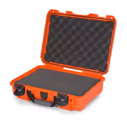 Nanuk 910, Hard shell case, Nylon, Polypropylene (PP), Thermoplastic elastomer (TPE), 1.4 kg, Orange