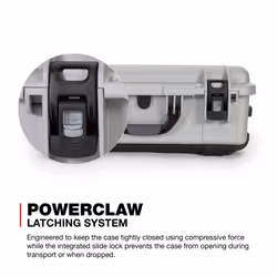Nanuk Wheeled Series 935 Lightweight NK-7 Resin Waterproof Protective Case and Padded Divider - Silver