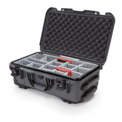 Nanuk Wheeled Series 935 Lightweight NK-7 Resin Waterproof Protective Case and Padded Divider - Graphite