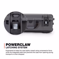Nanuk Wheeled Series 935 Lightweight NK-7 Resin Waterproof Protective Case and Padded Divider - Graphite
