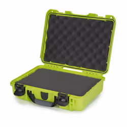 Nanuk 910, Hard shell case, Nylon, Polypropylene (PP), Thermoplastic elastomer (TPE), 1.4 kg, Lime