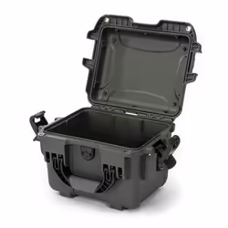 Nanuk 908, Hard shell case, EPDM, Polypropylene (PP), Thermoplastic elastomer (TPE), Nylon, Stainless steel, 1.36 kg, Olive