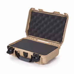 Nanuk 909, Hard shell case, EPDM, Nylon, Polypropylene (PP), Stainless steel, Thermoplastic elastomer (TPE), 980 g, Tan