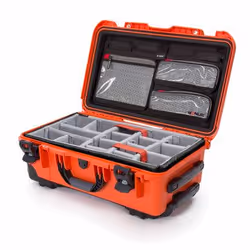 Nanuk 935, Hard shell case, Stainless steel, 5.2 kg, Orange
