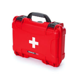 Nanuk 909 First Aid equipment case Hard shell case Red, White
