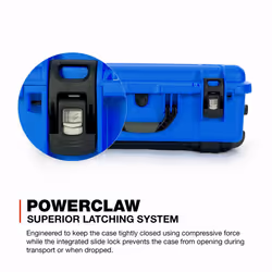 Nanuk Wheeled Series 935 Lightweight NK-7 Resin Waterproof Protective Case and Padded Divider - Blue
