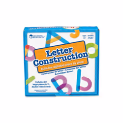 Learning Resources LRN8555 Letter Construction Activity Set