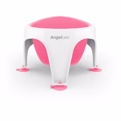Angelcare Soft-Touch Bath Seat - Aqua - Pink