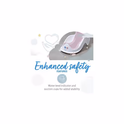 Soft Touch Mini Baby Bath Support Pink