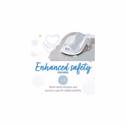 Soft Touch Mini Bath Support in Grey