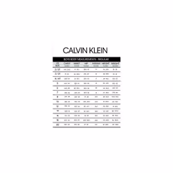 Calvin Klein Boys' Long Sleeve Sateen Dress Shirt  Button-down Style W