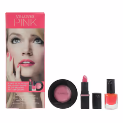Victoria's Secret Loves Pink Cosmetic Set 3 Piece