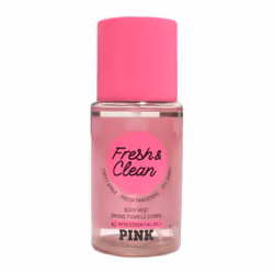 Victoria's Secret Pink Mini Travel Body Mist 2.5 Fl Oz (Fresh & Clean)