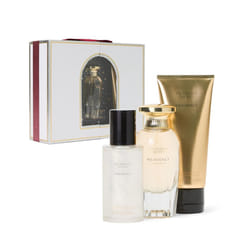 Victorias Secret Heavenly 3 Piece Luxe Fragrance Gift Set 17 oz Eau de Parfum Travel Lotion  Candle
