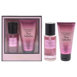 Victorias Secret Pure Seduction Set for Women - 2 Pc Gif Set 2.5oz Fragance Mist  2.5oz Fragance Lotion
