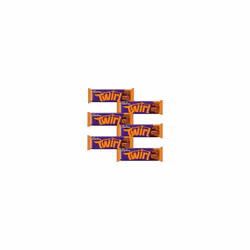 Cadbury Twirl Orange Chocolate Bar 43g (Pack Of 24) Delicious Tasty