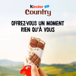 Kinder Country Chocolate Cereal Bar - 40 pack