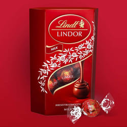 Lindt Lindor Milk Chocolate Truffles Box 200g