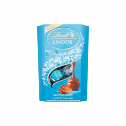 Lindt LINDOR Salted Caramel Chocolate Truffles Box 600g