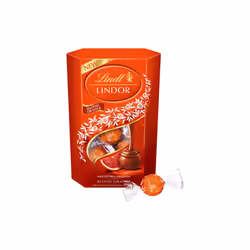 Lindt Lindor Blood Orange Chocolate Truffles Box 200G