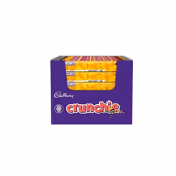 Cadbury Crunchie Chocolate Bar 40g each (pack of 24)