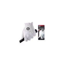 Footjoy CabrettaSof - Golf Gloves for Left Hand Color, White, Size S