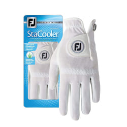 FootJoy Womens StaCooler Golf Glove  Pearl Medium  Worn on Right Hand